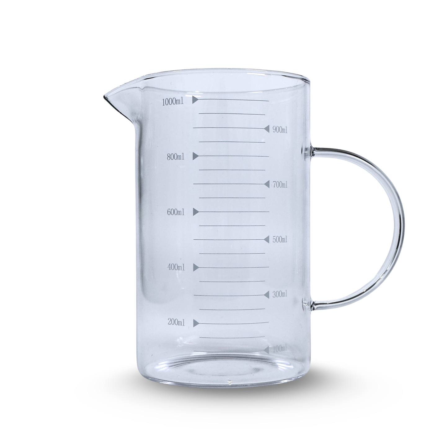 Messbecher aus Borosilikatglas