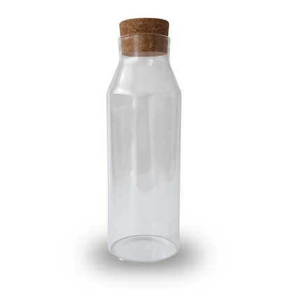 Glaskaraffe mit Korkdeckel 1200ml - MUSE Home & Living
