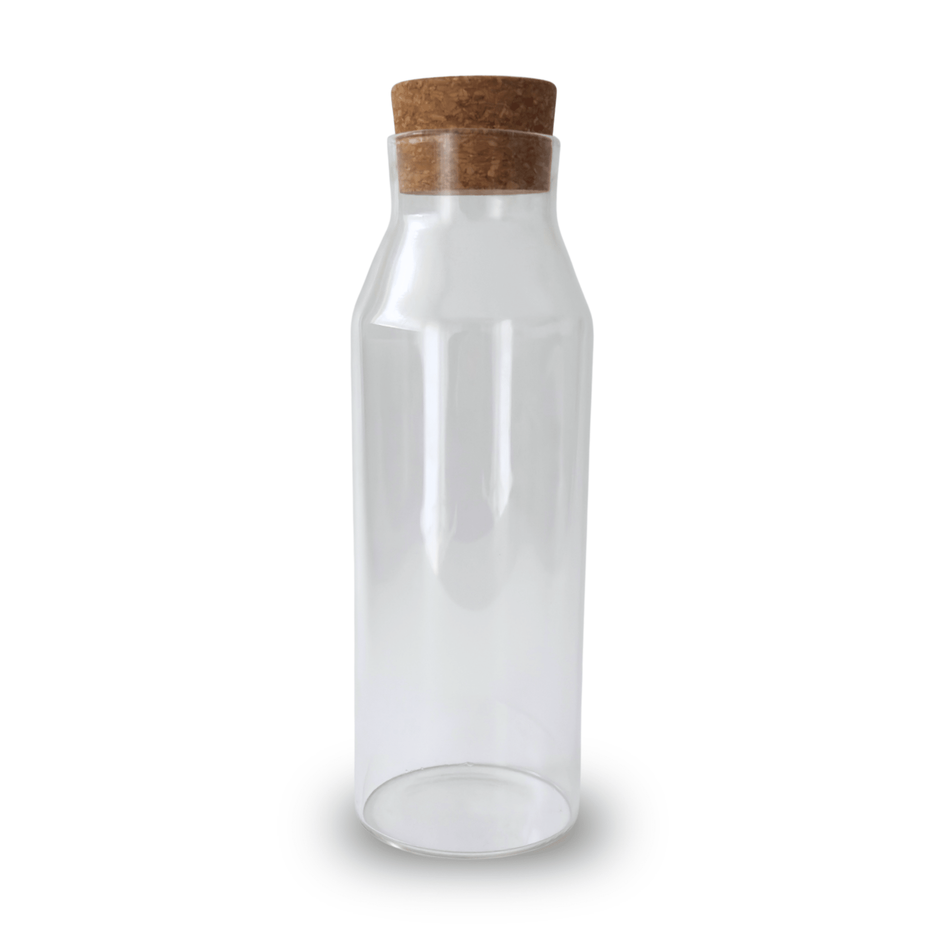Glaskaraffe mit Korkdeckel 1200ml - MUSE Home & Living