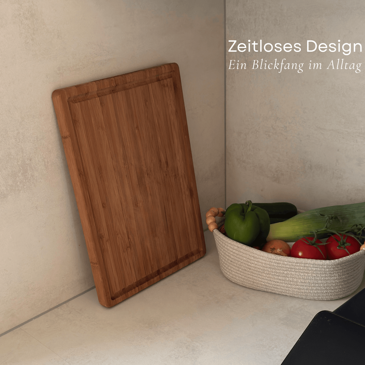 Massives Bambus Schneidebrett - MUSE Home & Living